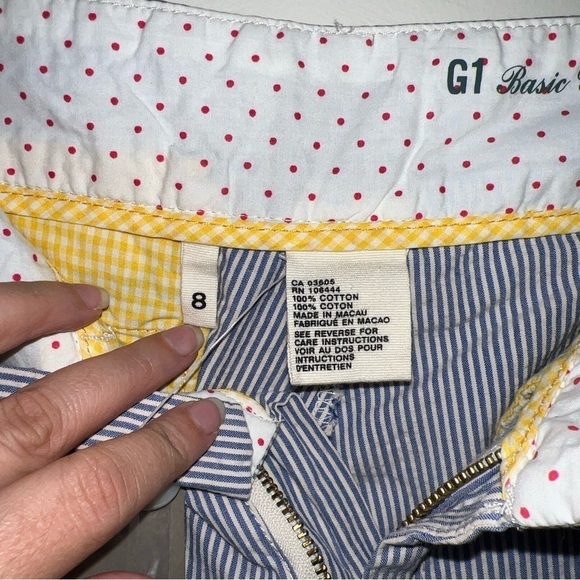 Women’s 8 Pin Strip Capris Anthropology NWT - Picture 5 of 6